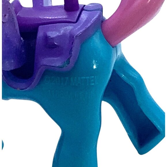 My Little Pony Mattel 2017 Unicorn Pegasus Figure With Pink Mane Purple Wings - Picture 7 of 9